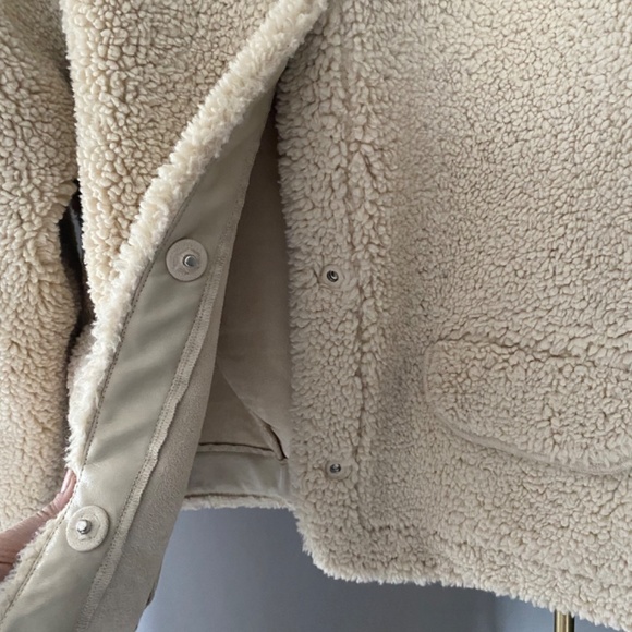 Faux fur Sherpa jacket - Picture 5 of 5